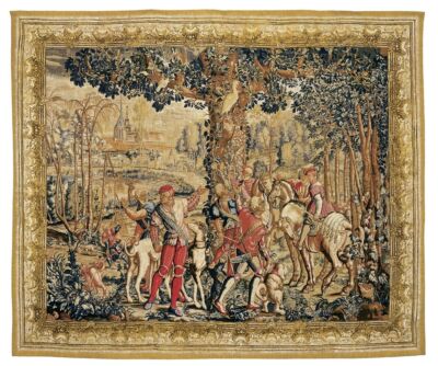 Chasse de Maximilien 'Le Rendez-vous' Tapestry