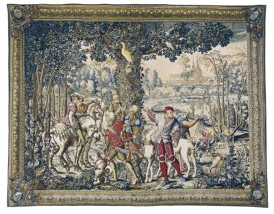 Chasse de Maximilien 'L'Affut' Tapestry
