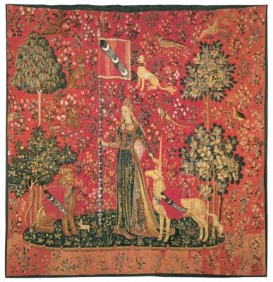 La Dame a la Licorne 'Le Toucher' Tapestry
