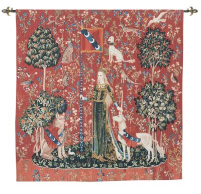 Lady with the Unicorn - Touch Tapestry
