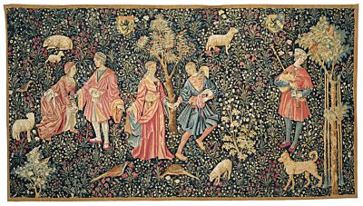 La Danse Medieval Tapestry