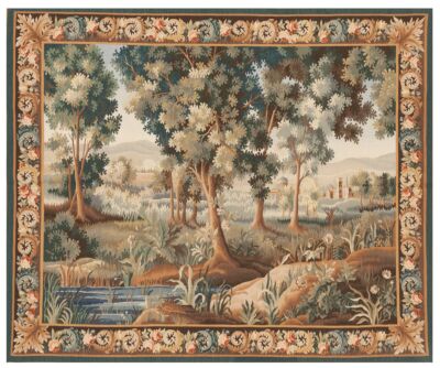 Landscape Verdure Handwoven Tapestry