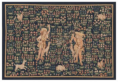 Mille Fleurs Handwoven Tapestry