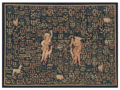 Mille Fleurs Handwoven Tapestry