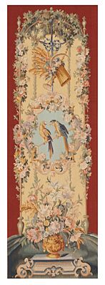 Parrots Portiere Handwoven Tapestry