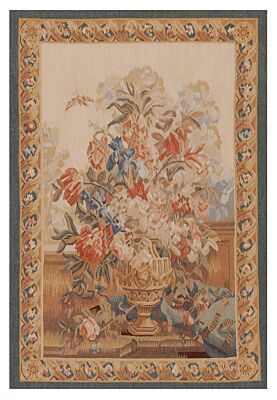 Renaissance Vase Handwoven Tapestry