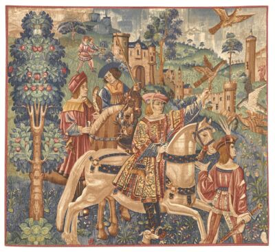 Départ pour la Chasse Tapestry