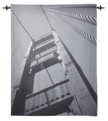 Golden Gate Bridge Tapestry - 3'1" x 2'4" (94 x 72 cm) - Last Piece Remaining!