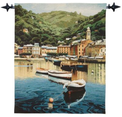 The Harbour Woven Art Tapestry