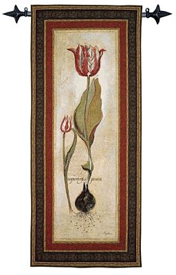 Tulips II Woven Art Tapestry