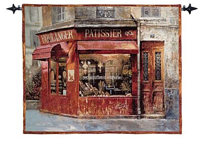 Boulanger-Patissier Woven Art Tapestry