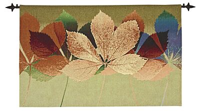 Autumn Leaves Woven Art Tapestry