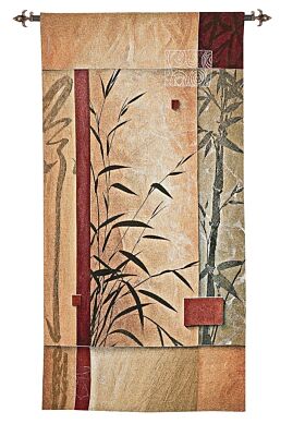Garden Dance II Woven Art Tapestry