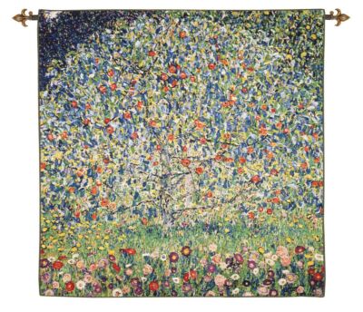 The Apple Tree Woven Art Tapestry