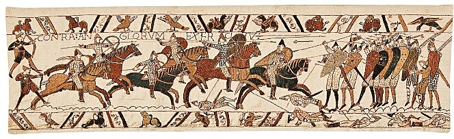 Battle Of Hastings Detail Of The Bayeux Tapestry - Infoupdate.org