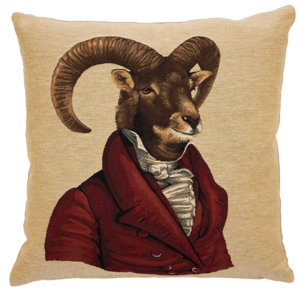 Reginald Ram Pillow Cover