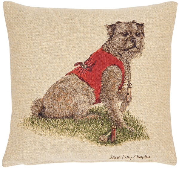 Rt. Hon Thomas Terrier Pillow Cover