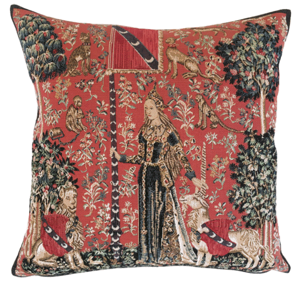 Lady & Unicorn - Touch Pillow Cover