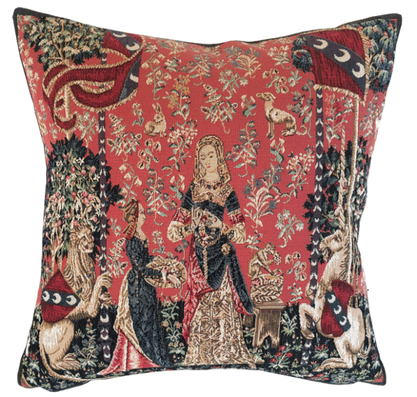 Lady & Unicorn - Smell Pillow Cover