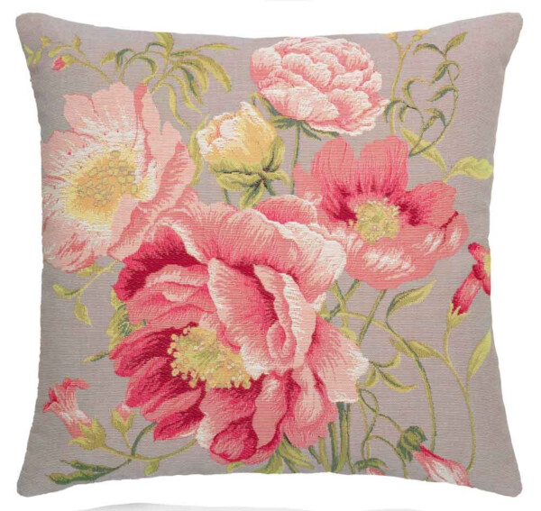 Japanese Flowers II Pillow Cover