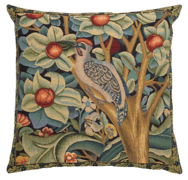 Woodpecker Right Pillow Cover