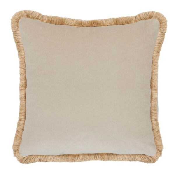 Highland Cow with fringe Pillow Cover