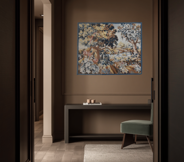 Woodland Verdure Handwoven Tapestry - 2'5