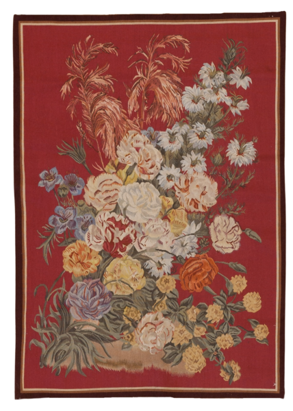 Rose Bouquet Handwoven Tapestry