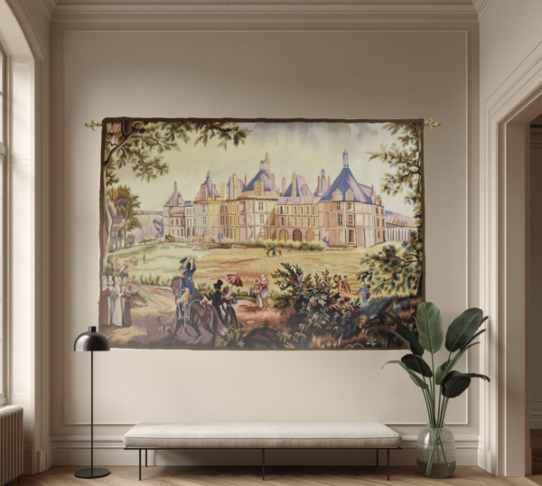 Rare Limited Edition - Chambord Castle Handwoven Tapestry - 6'3