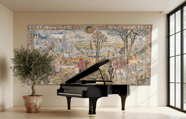 Medieval Brussels Tapestry - 8'0