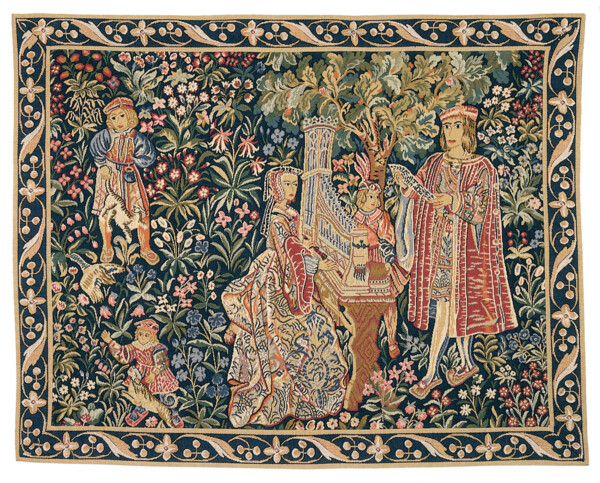 Lady at the Organ Tapestry - 2'1