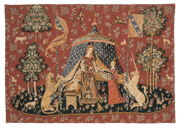 Lady with the Unicorn - Tent Tapestry