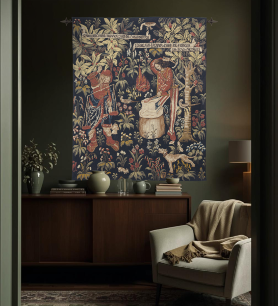 Medieval Forger Tapestry - 5'1