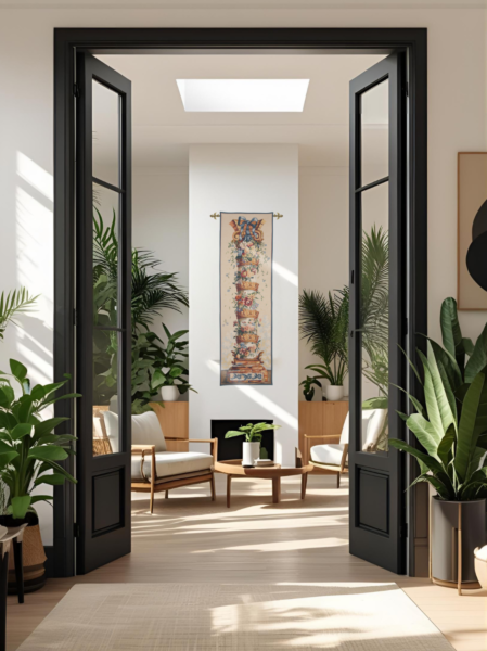 Spring Column Tapestry - 7'9