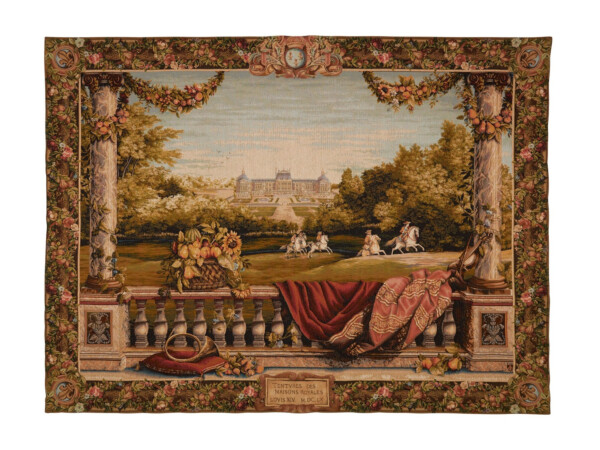 Terrasse au Chateau Loom Woven Tapestry - 2 Sizes Available