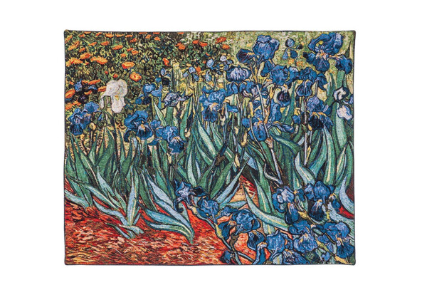 Van Gogh Irises Tapestry - 2′2