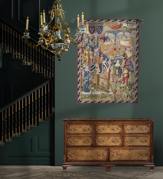 The King's Court Tapestry - 6'0