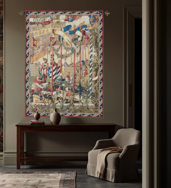 The Jousting Arena Tapestry - 6'0