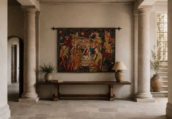 Winemakers Tapestry - 4'2