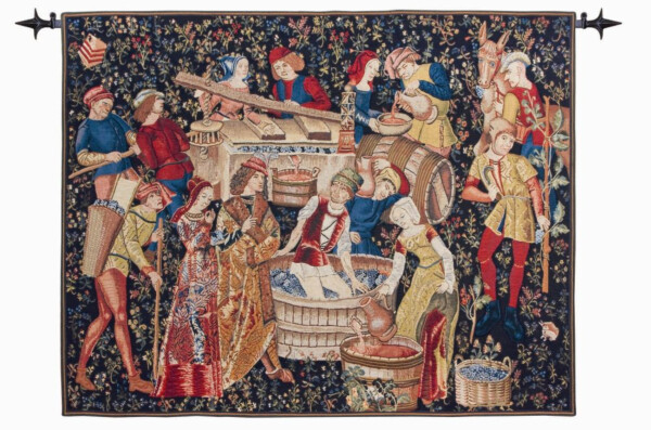 Winemakers Tapestry - 4'2