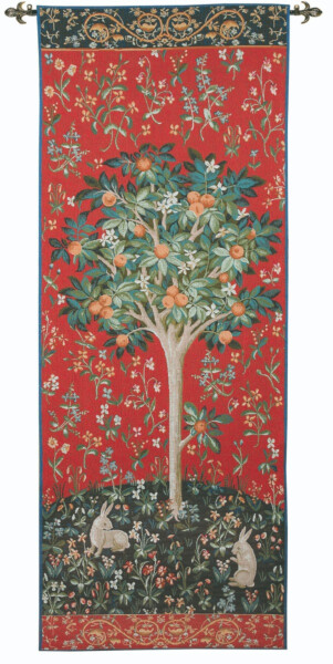 Medieval Tree Portiere Tapestry - (6'1