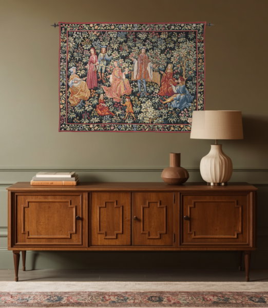 The Secret Garden Tapestry - 3'7