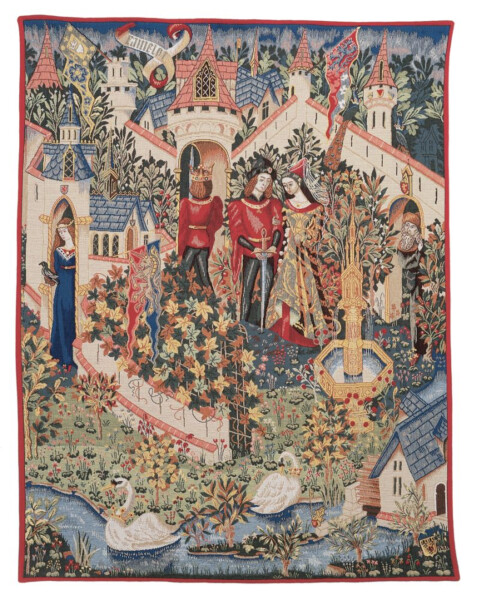 Arthur at Camelot Tapestry - 2 Sizes Available