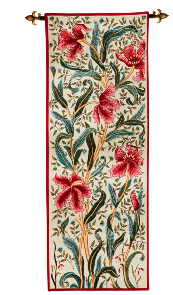 Tulip Hanging Loom Woven Tapestry - 4'1