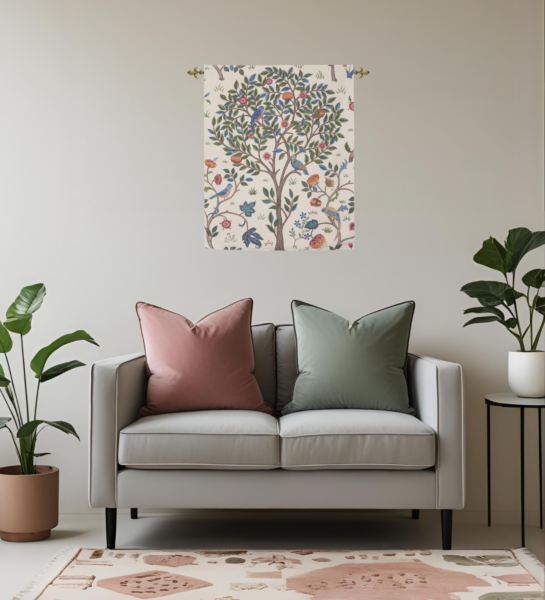 Kelmscott Tree Printed Tapestry - 2′6″ × 2′0″ (75 × 61 cm)