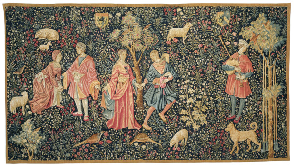 La Danse Medieval Tapestry - 3'8