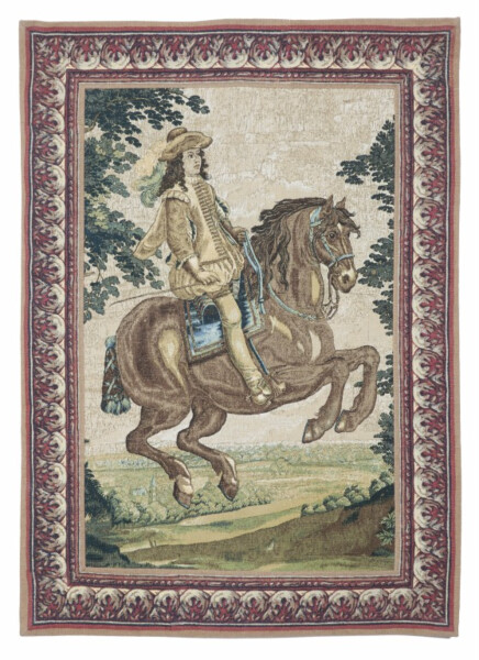 Mounted Cavalier Tapestry