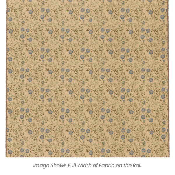 Pimpernel Blue Tapestry Fabric