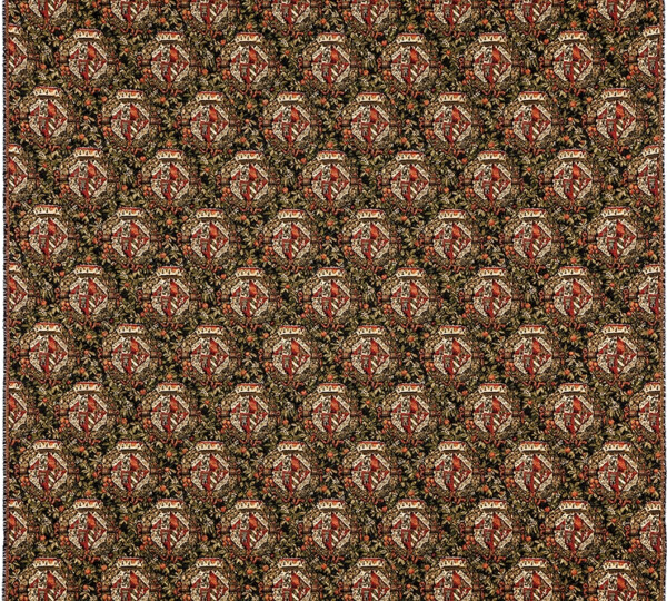 Mille-Fleurs Armorials Tapestry Fabric