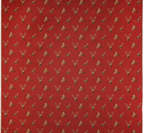Highland Claret Tapestry Fabric